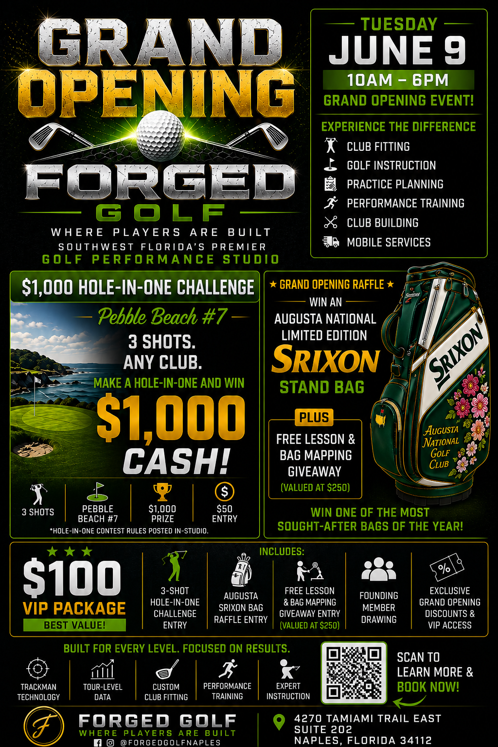 100 VIP Grand Opening Package
