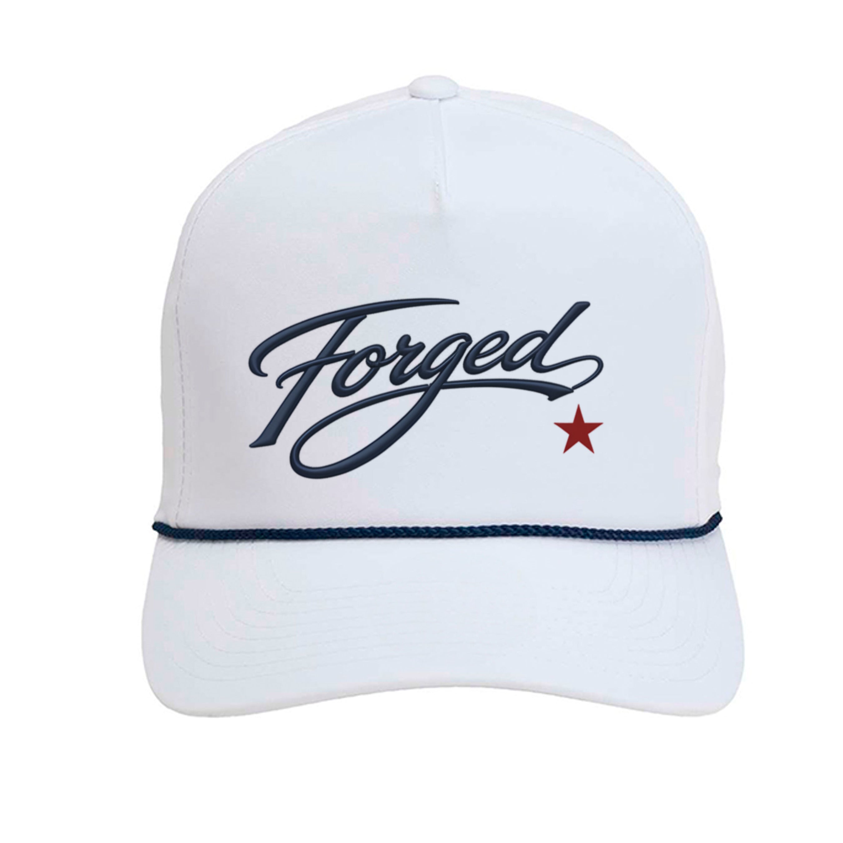 White/ Navy - 5054 - FRONT