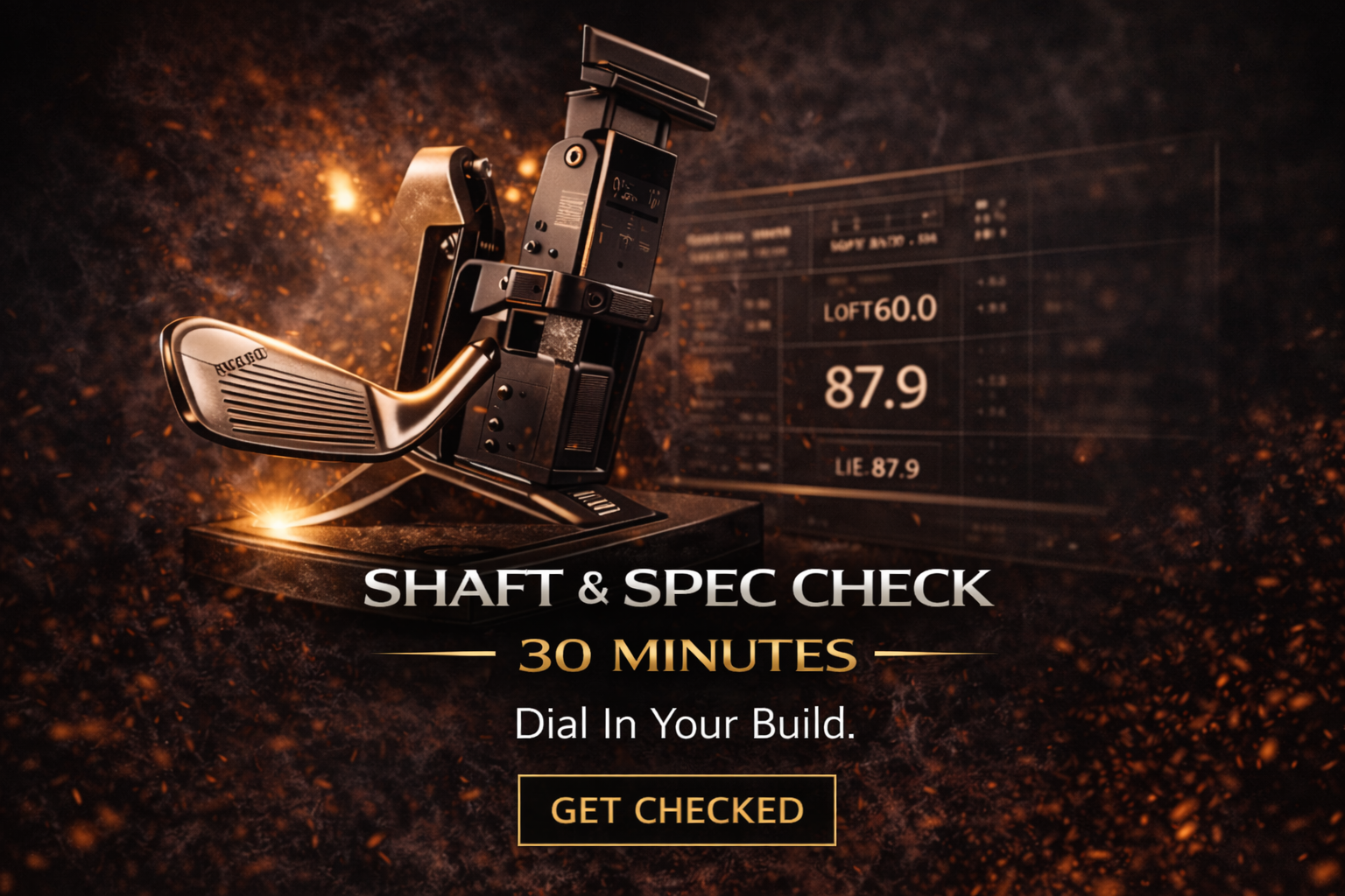 Shaft & Spec Check — 30 Minutes